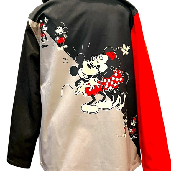 Disney Bradford Exchange Mickey & Minnie Mouse Jacket Sz Small Detachable Hood. - Picture 5 of 12